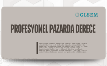 Profesyonel Pazarda Derece