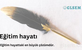 Eğitim Hayattaki